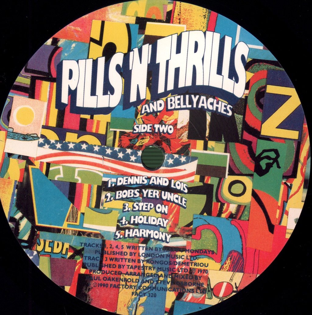 Happy Mondays - Pills N Thrills And Bellyaches - Lp
