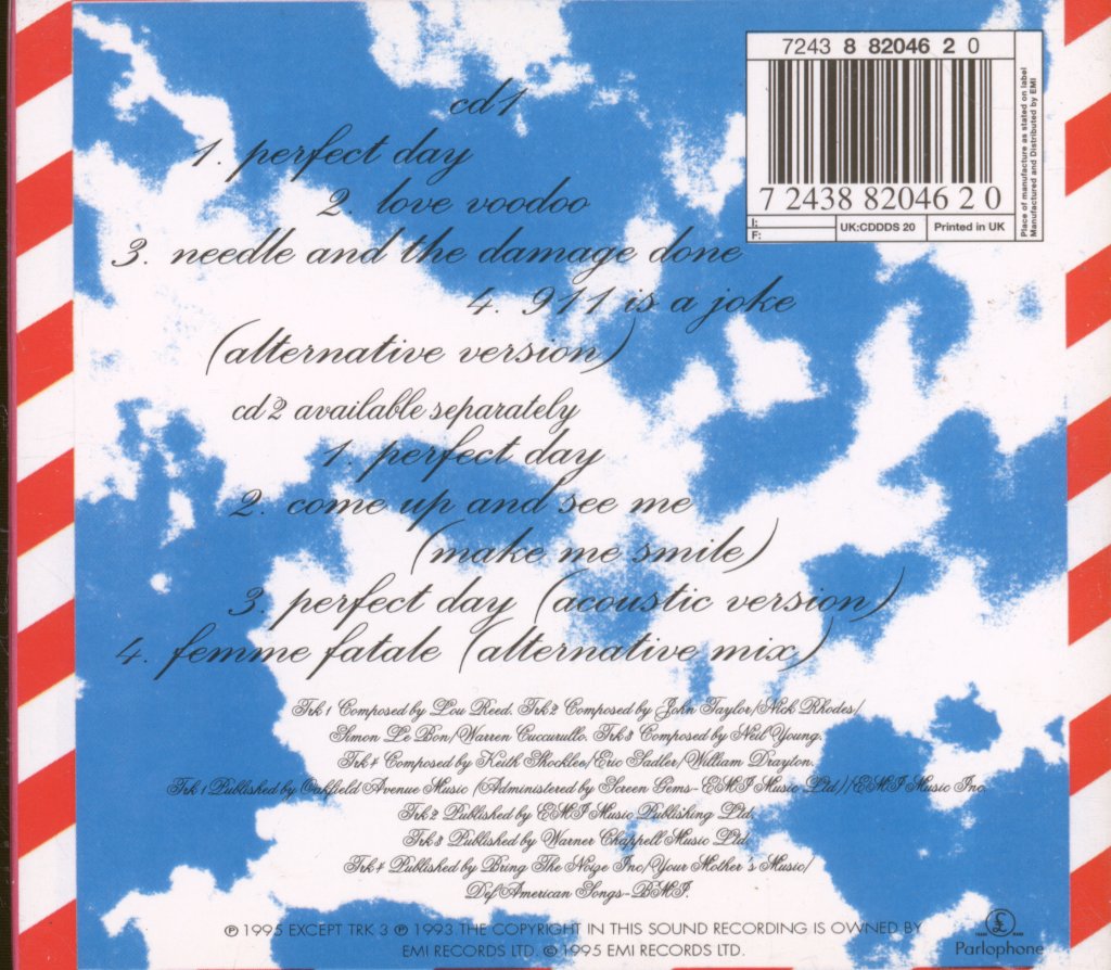 Duran Duran - Perfect Day - Cd