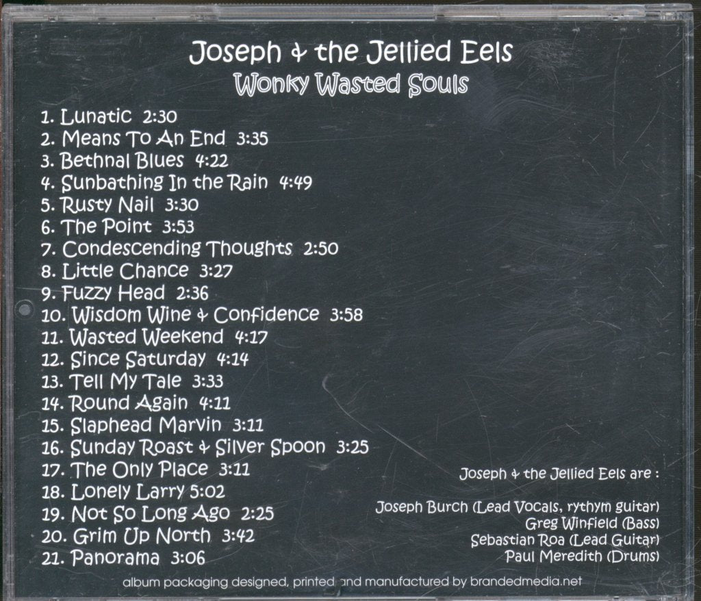 Joseph And The Jellied Eels - Wonky Wasted Souls - Cd