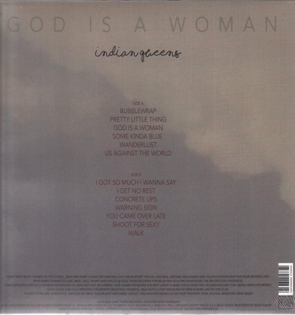Indian Queens - God Is A Woman - Lp