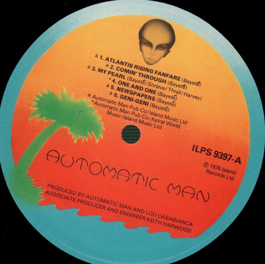 Automatic Man - Automatic Man - Lp