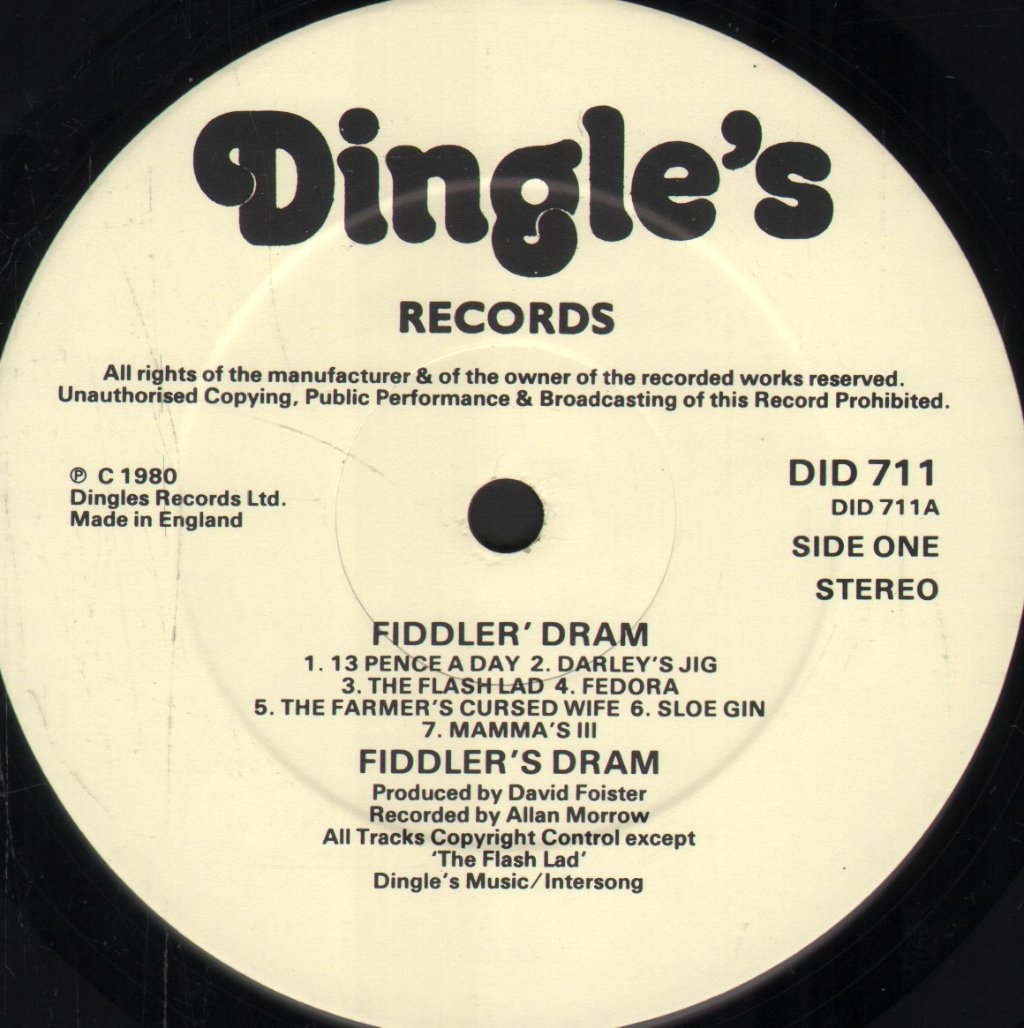Fiddler's Dram - Fiddler's Dram - Lp