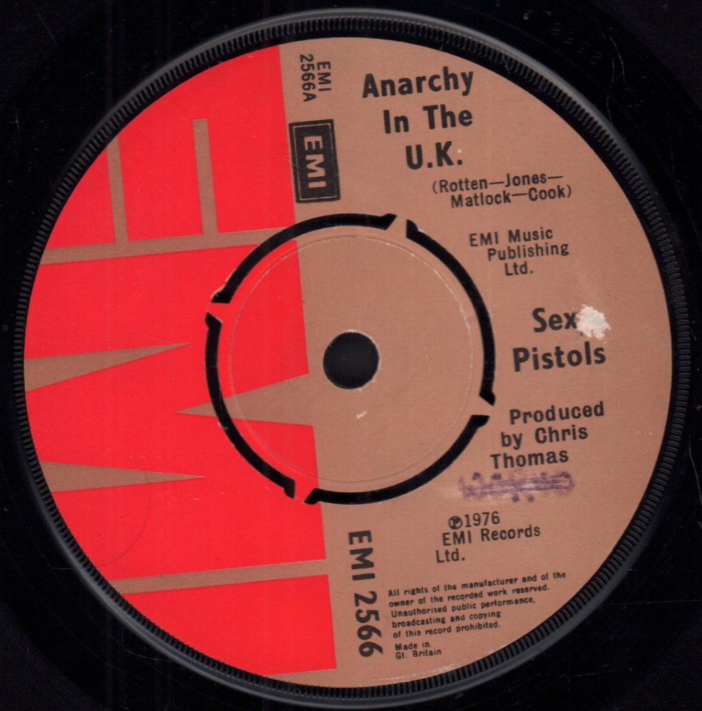 Sex Pistols - Anarchy In The Uk - 7 Inch