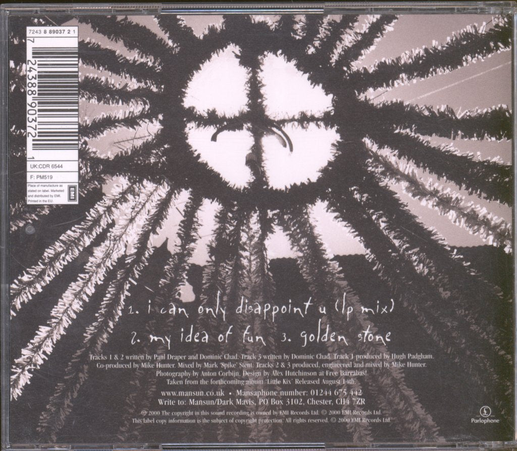 Mansun - I Can Only Disappoint U - Cd
