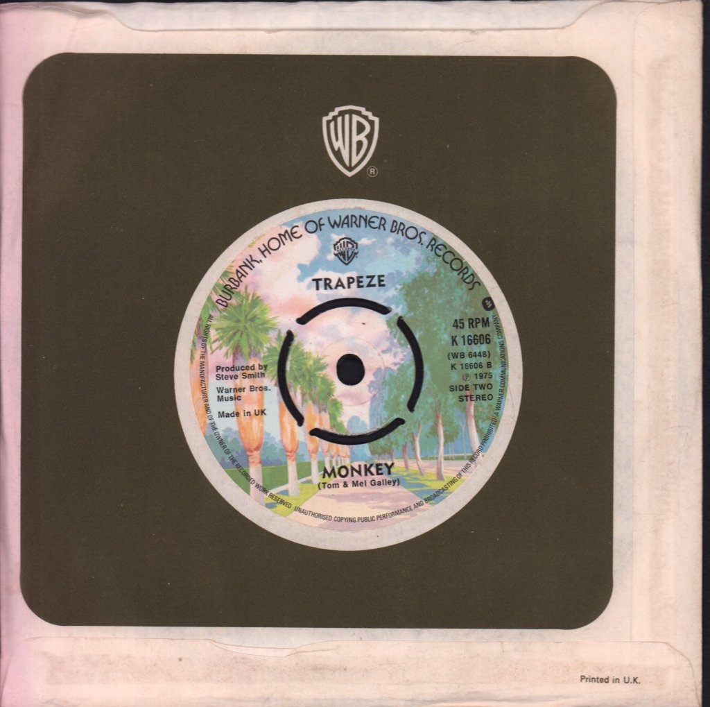 Trapeze - On The Sunny Side Of The Street - 7 Inch