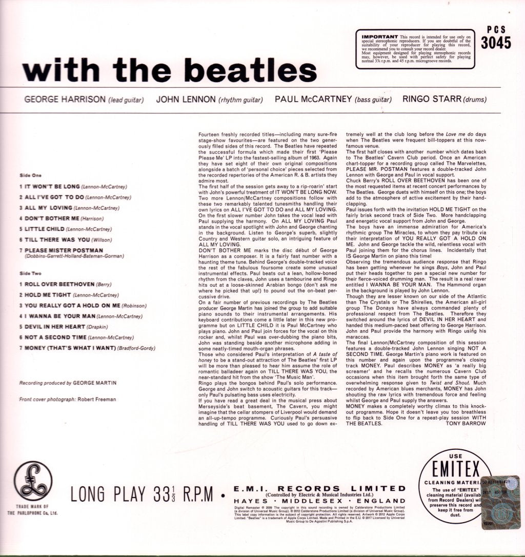 Beatles - With The Beatles - Lp