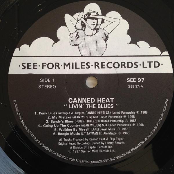 Canned Heat - Livin' The Blues - Lp