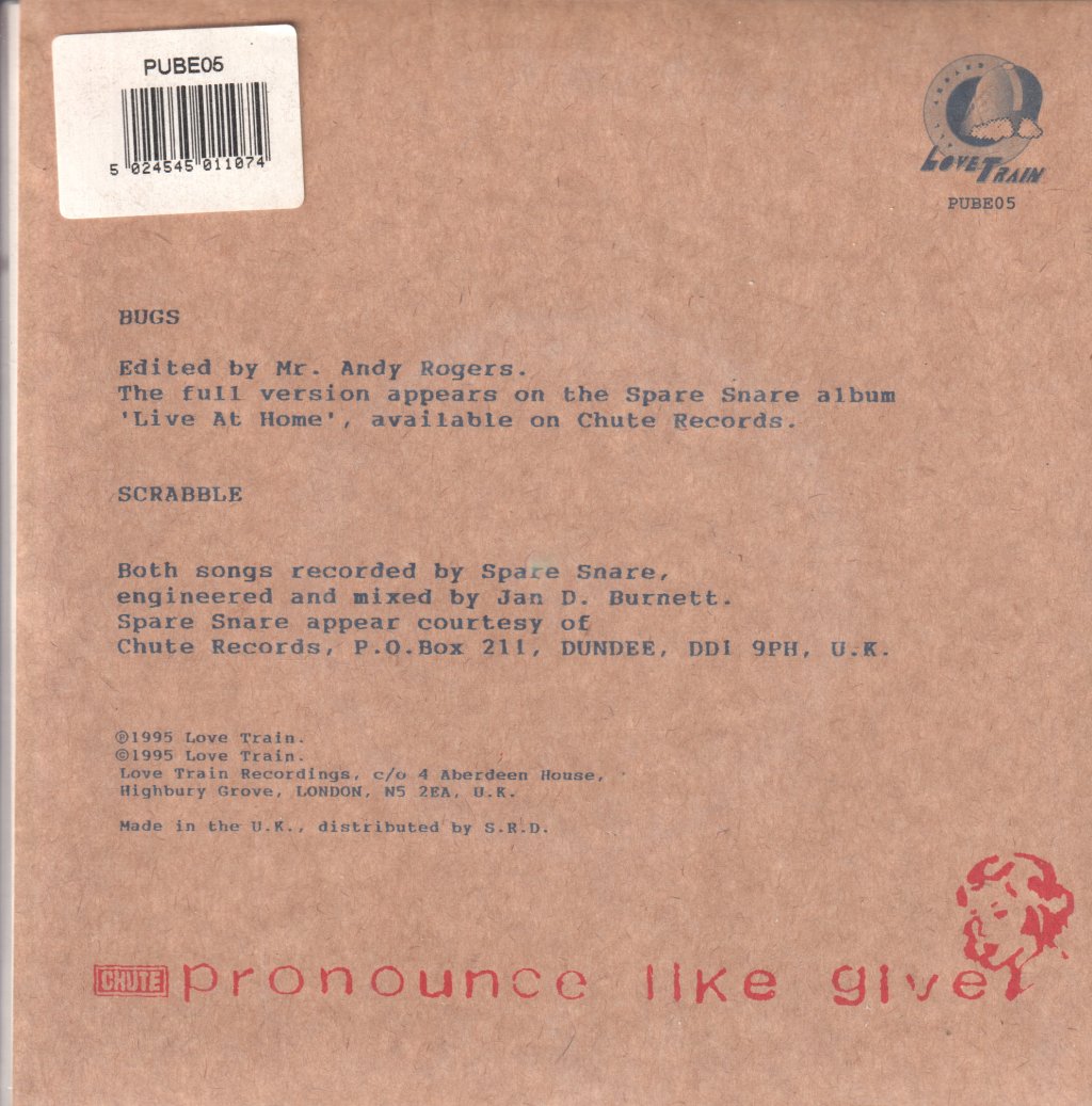 Spare Snare - Bugs - 7 Inch