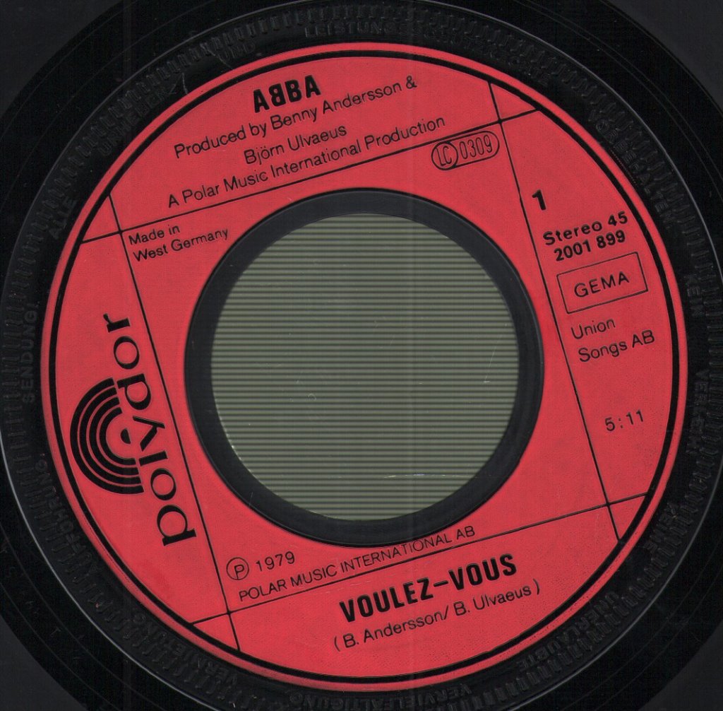 ABBA - Voulez-Vous / Angeleyes - 7 Inch