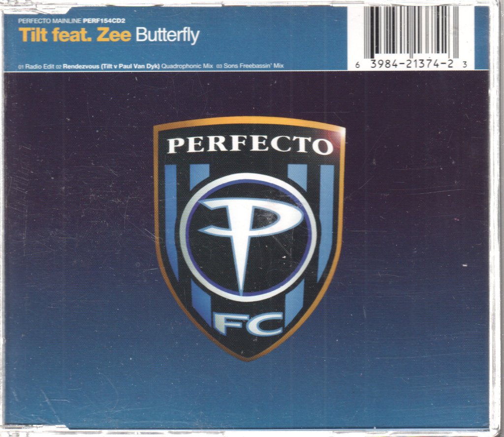 Tilt Feat. Zee - Butterfly - Cd