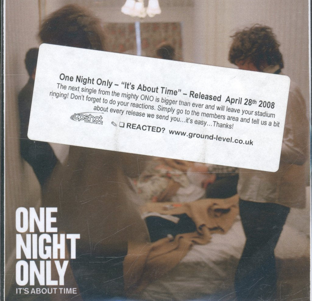One Night Only - It's About Time - Cdr