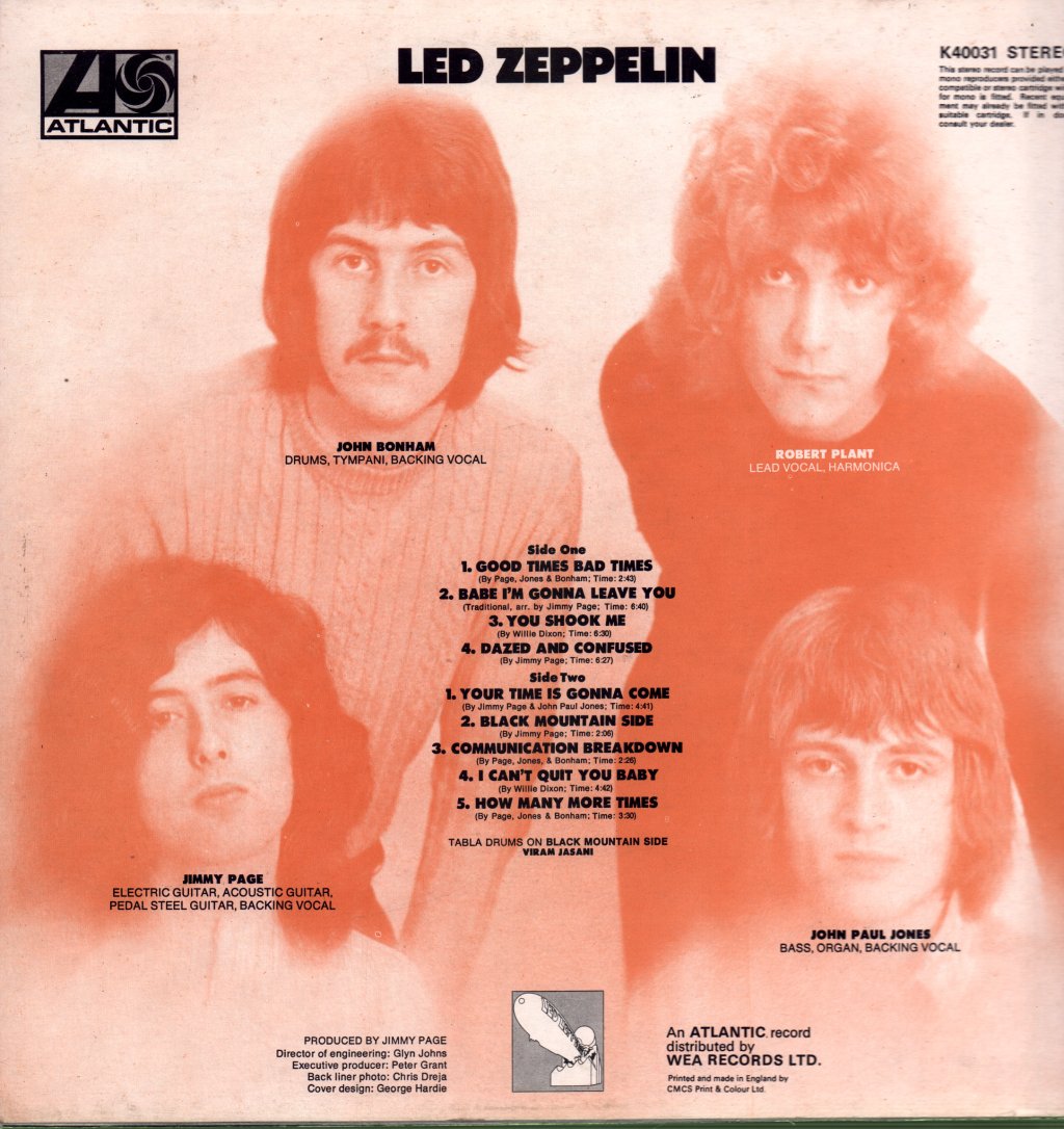 Led Zeppelin - Led Zeppelin - Lp