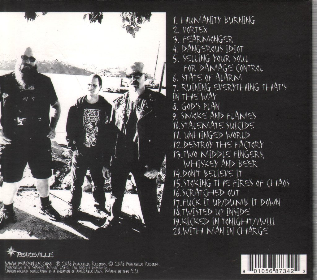 Violation Wound - With Man In Charge - Cd