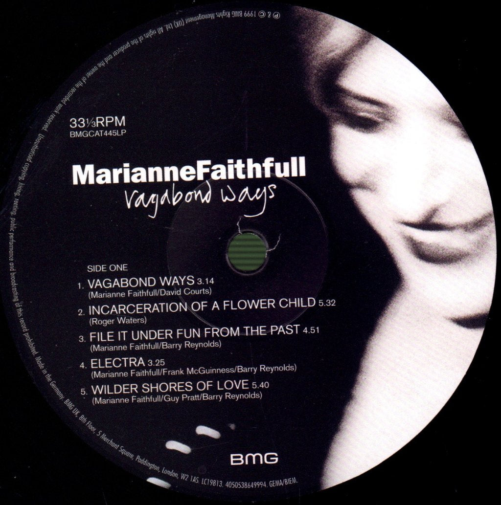 Marianne Faithfull - Vagabond Ways - Lp