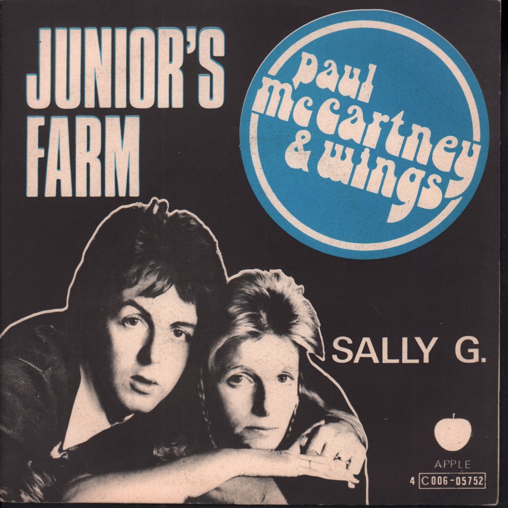 Paul McCartney And Wings - Junior's Farm - 7 Inch