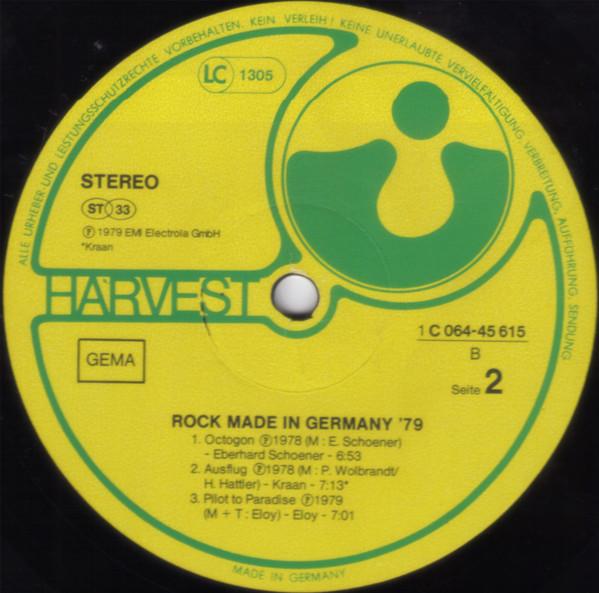 Various Artists - Rock Made In Germany '79 - Lp