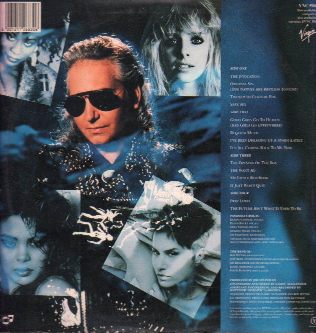Pandora's Box (Prog) - Original Sin - Double Lp