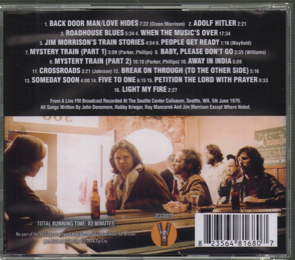 Doors - In The Coliseum Seattle Broadcast 1970 - Cd
