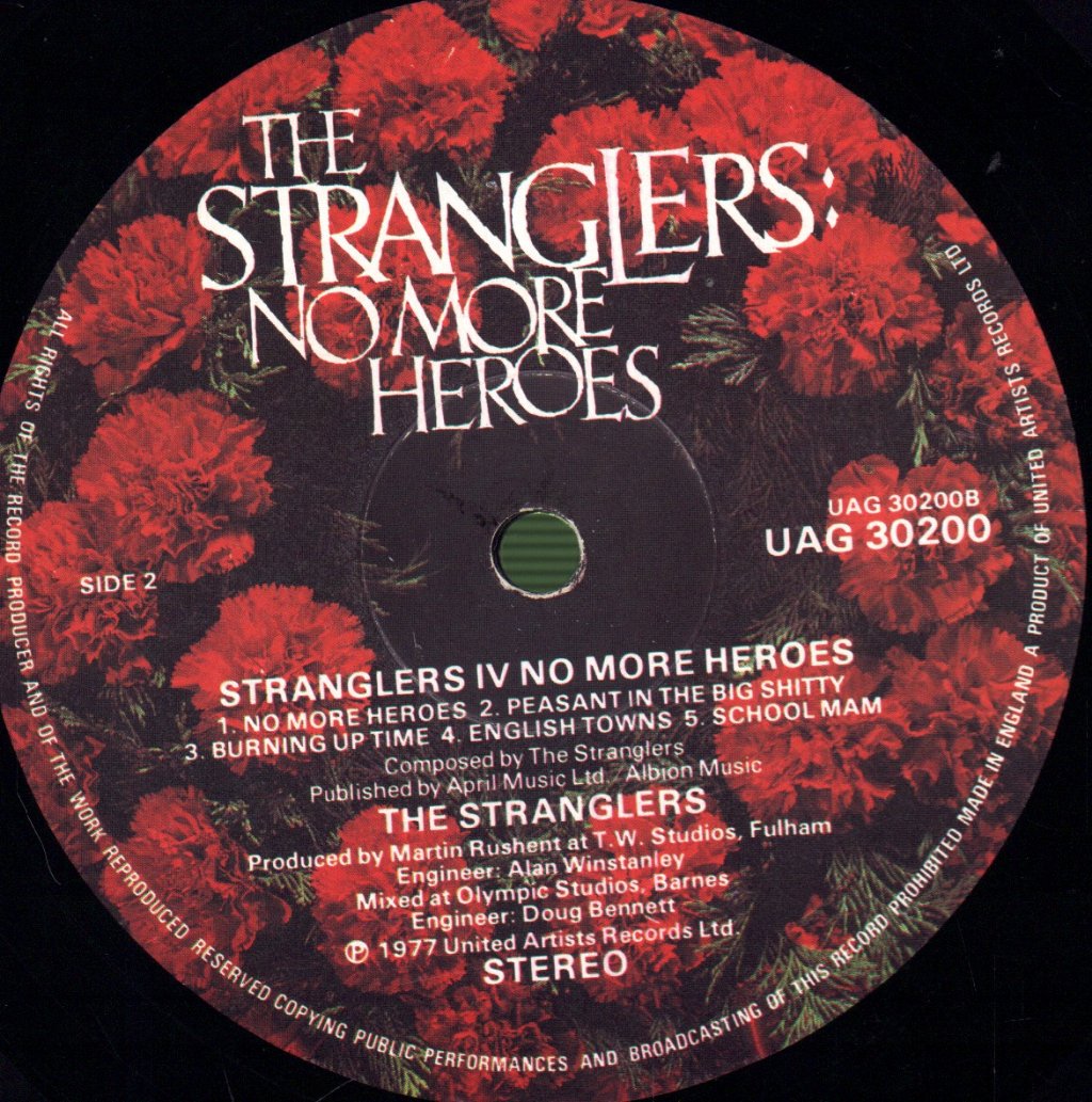 Stranglers - No More Heroes - Lp