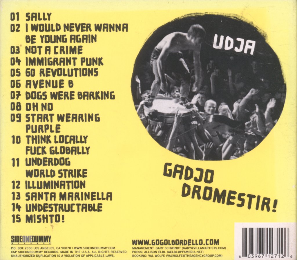 Gogol Bordello - Gypsy Punks Underdog World Strike - Cd