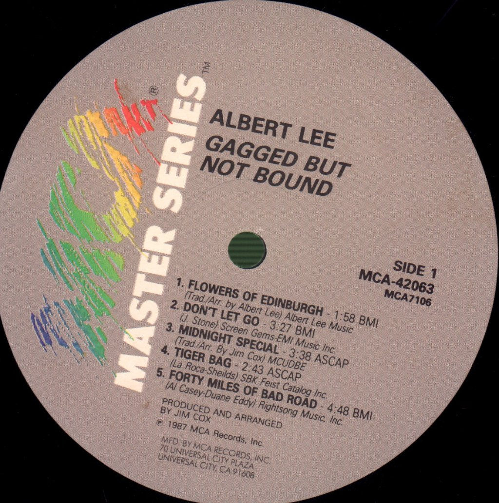 Albert Lee - Gagged But Not Bound - Lp