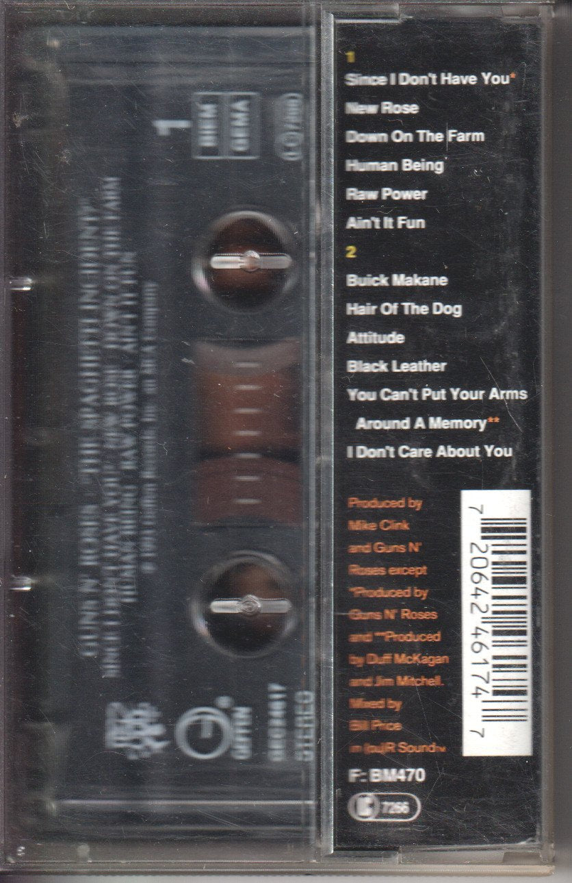 Guns N Roses - Spaghetti Incident - Cassette