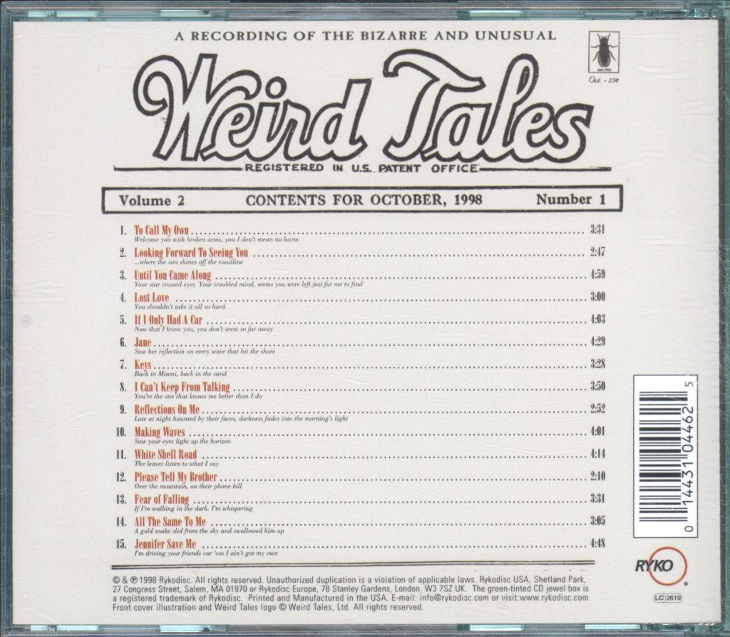 Golden Smog - Weird Tales - Cd
