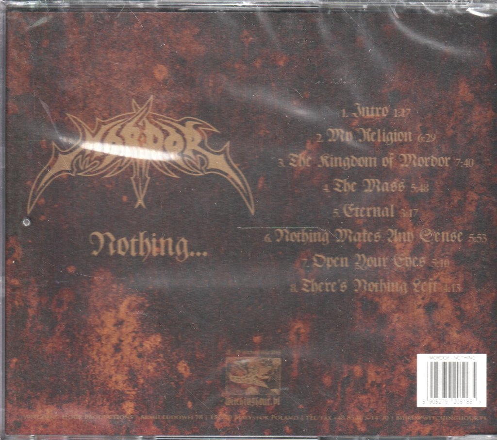 Mordor - Nothing - Cd