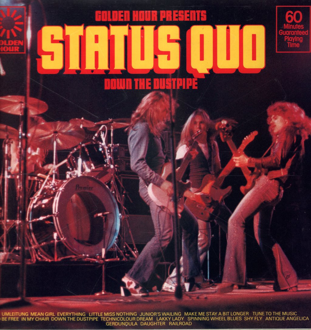 Status Quo - Down The Dustpipe - Lp