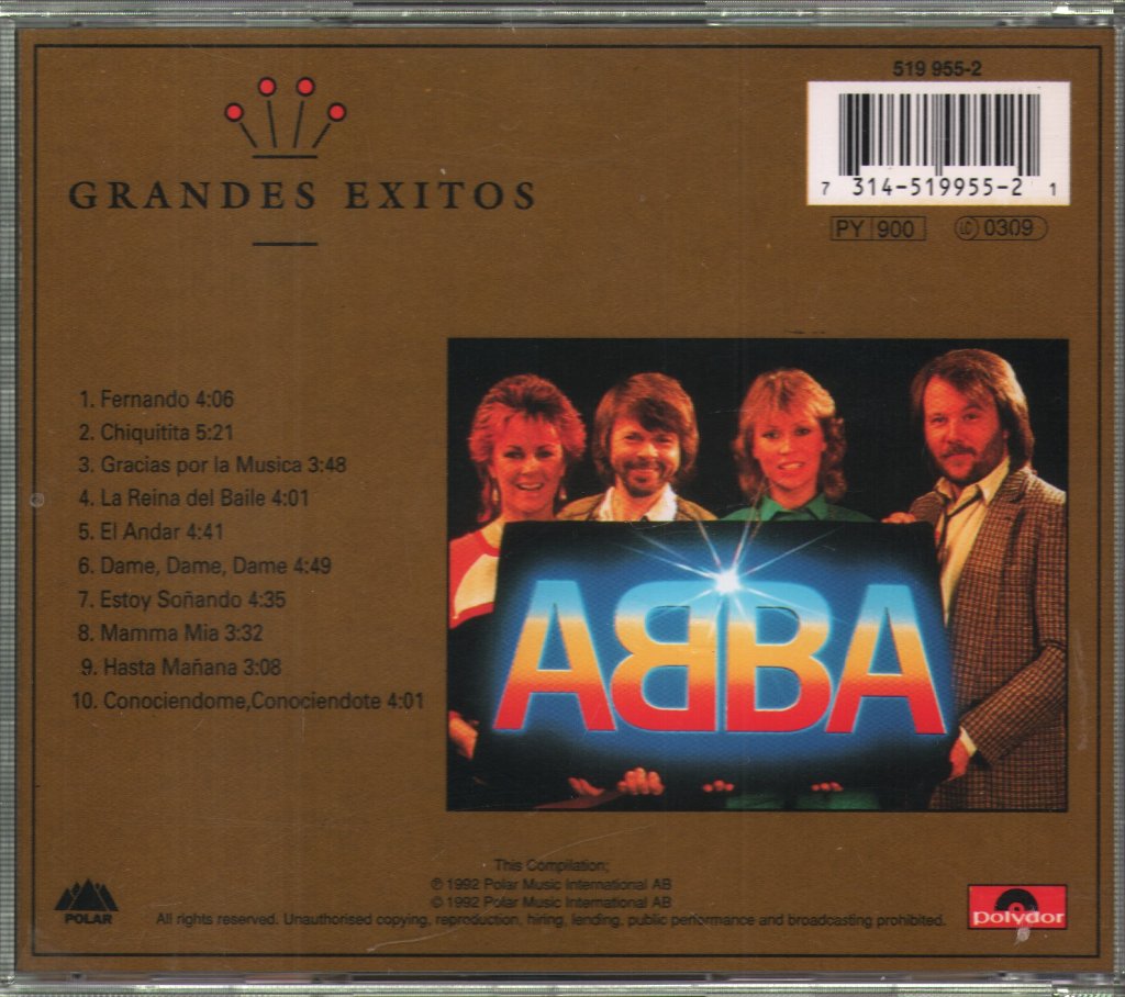 ABBA - Oro (Grandes Exitos) - Cd