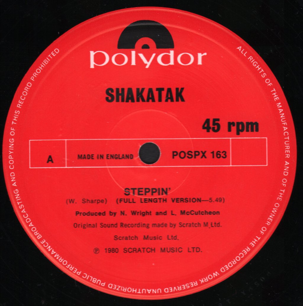 Shakatak - Steppin' - 12 Inch