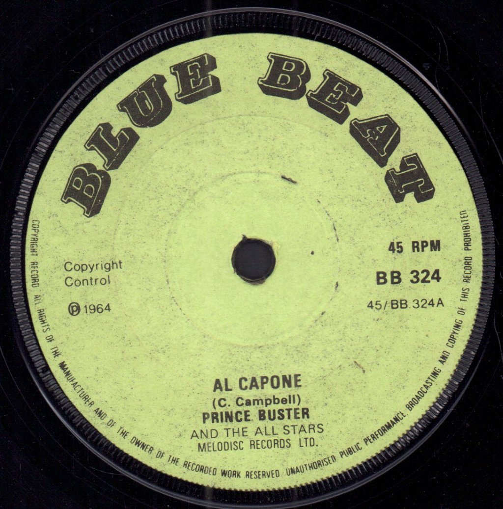 Prince Buster - Al Capone - 7 Inch