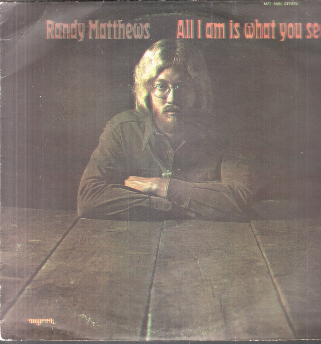 Randy Matthews - All I Am Is What You See - Lp
