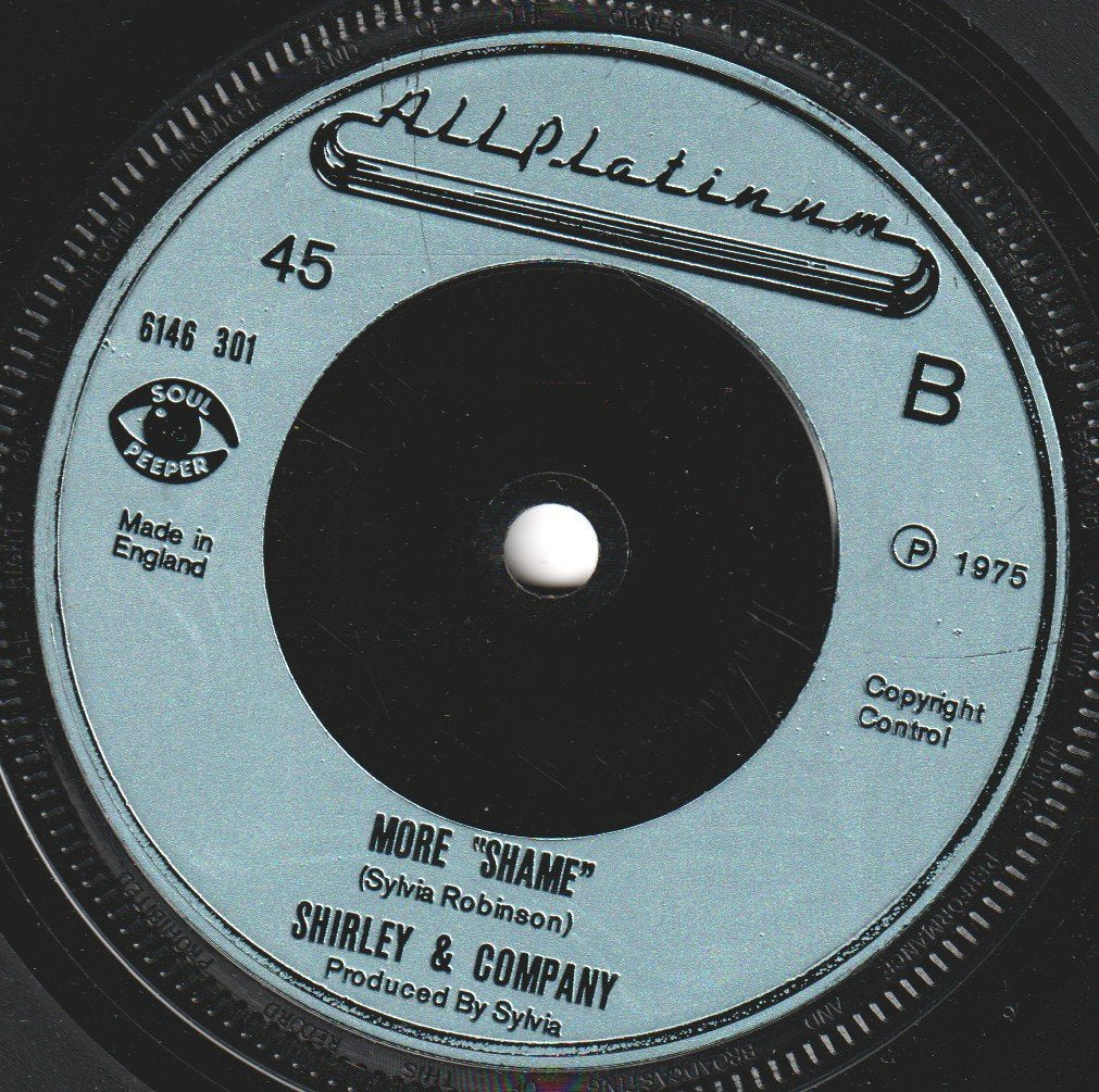Shirley And Company - Shame Shame Shame - 7 Inch