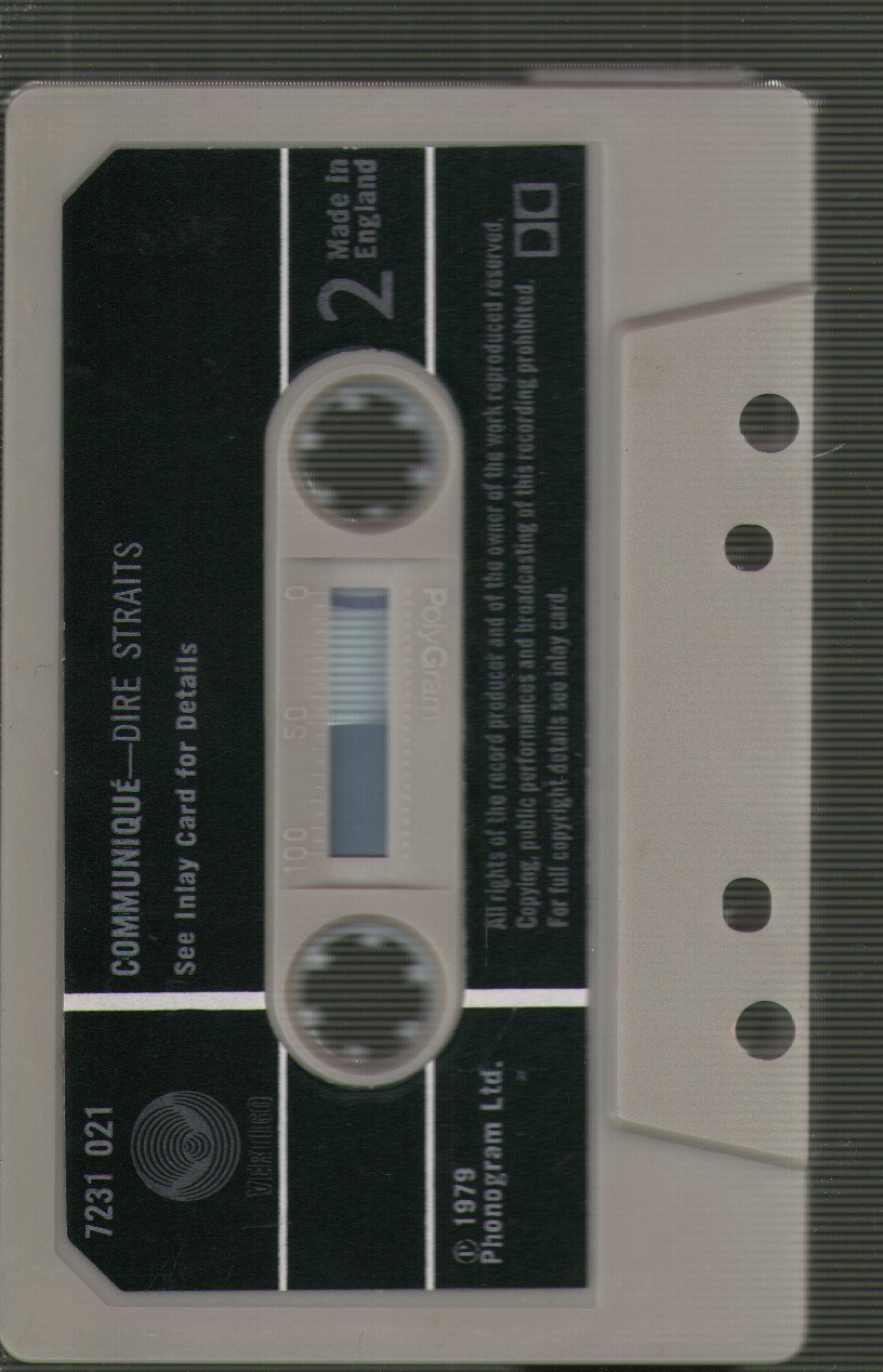 Dire Straits - Communiqué - Cassette