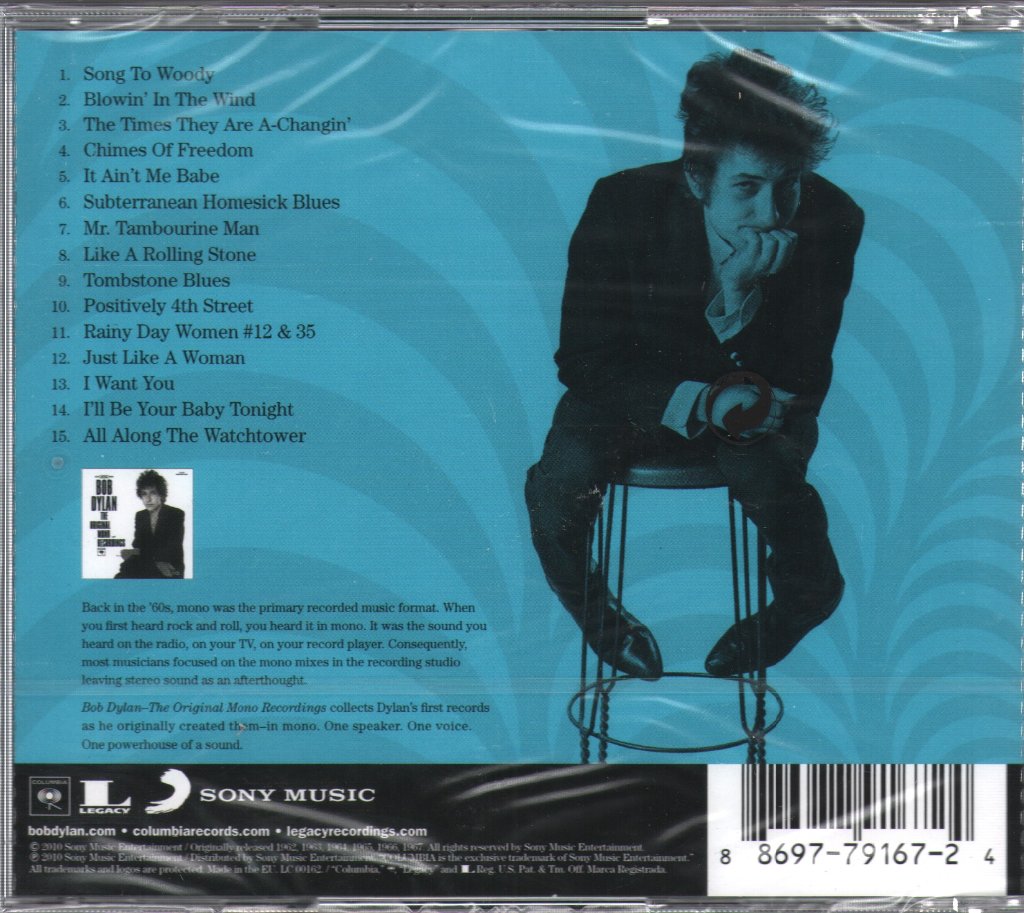 Bob Dylan - Best Of The Original Mono Recordings - Cd