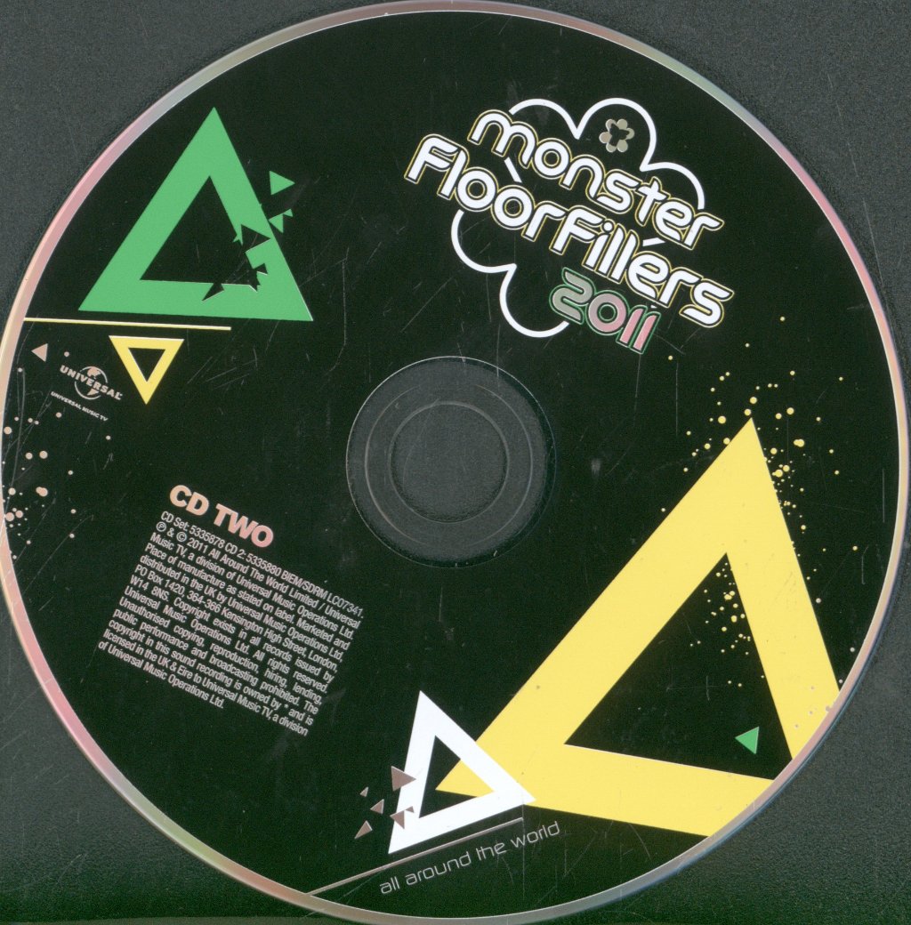 Various Artists - Monster Floorfillers 2011 - Double Cd