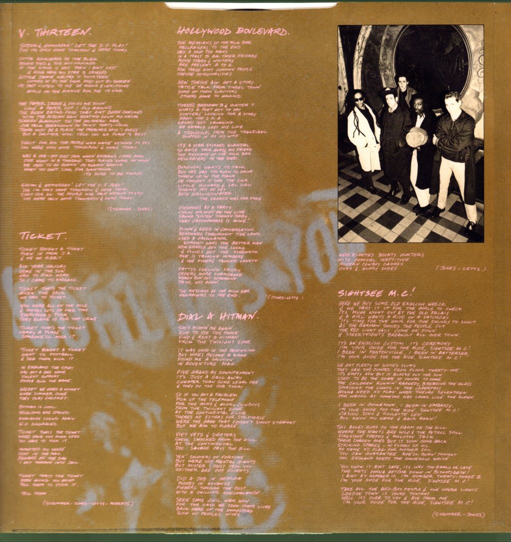 Big Audio Dynamite - No. 10, Upping St. - Lp