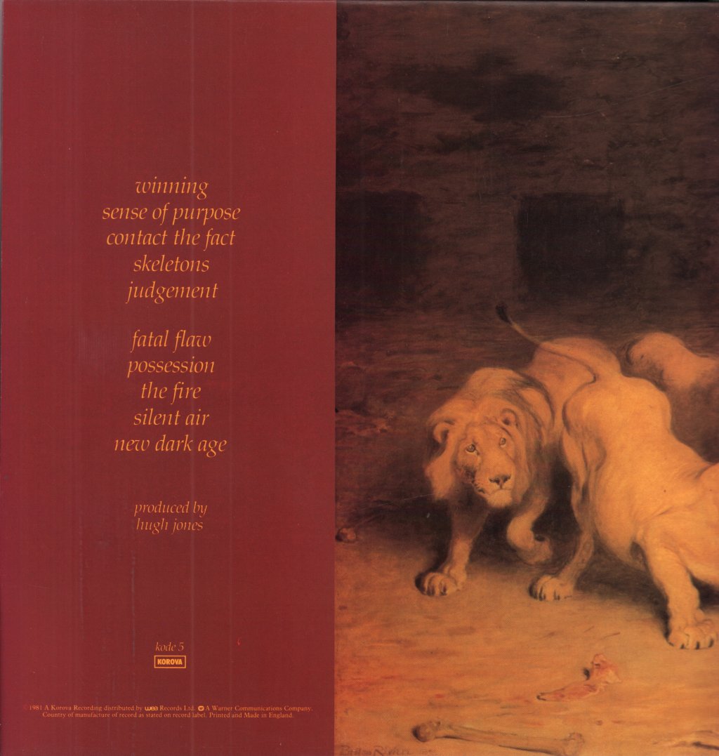 Sound - From The Lions Mouth - Lp