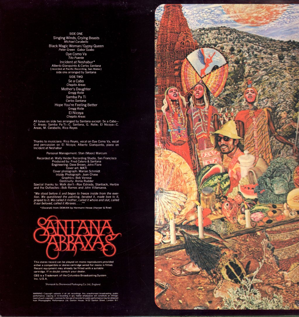 Santana - Abraxas - Lp