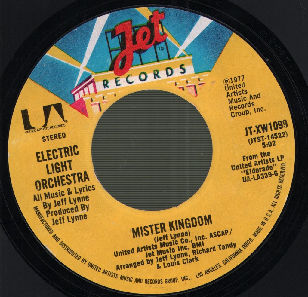 Electric Light Orchestra - Turn To Stone - 7 Inch