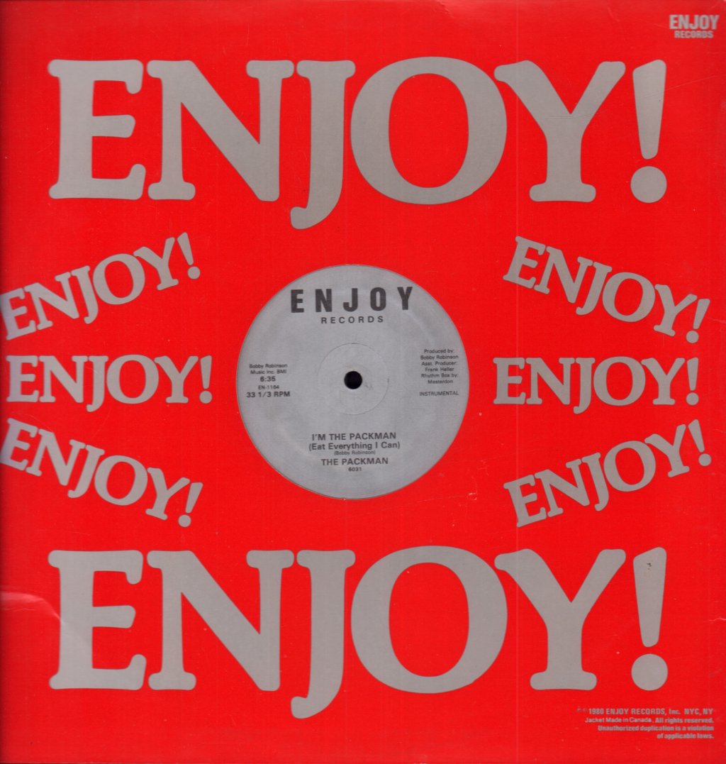 Packman - I'm The Packman (Eat Everything I Can) - 12 Inch