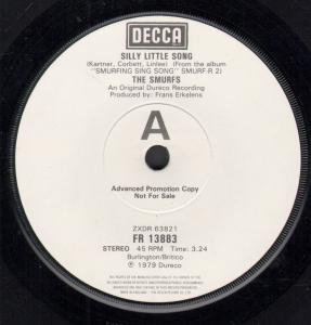 Smurfs - Silly Little Song - 7 Inch
