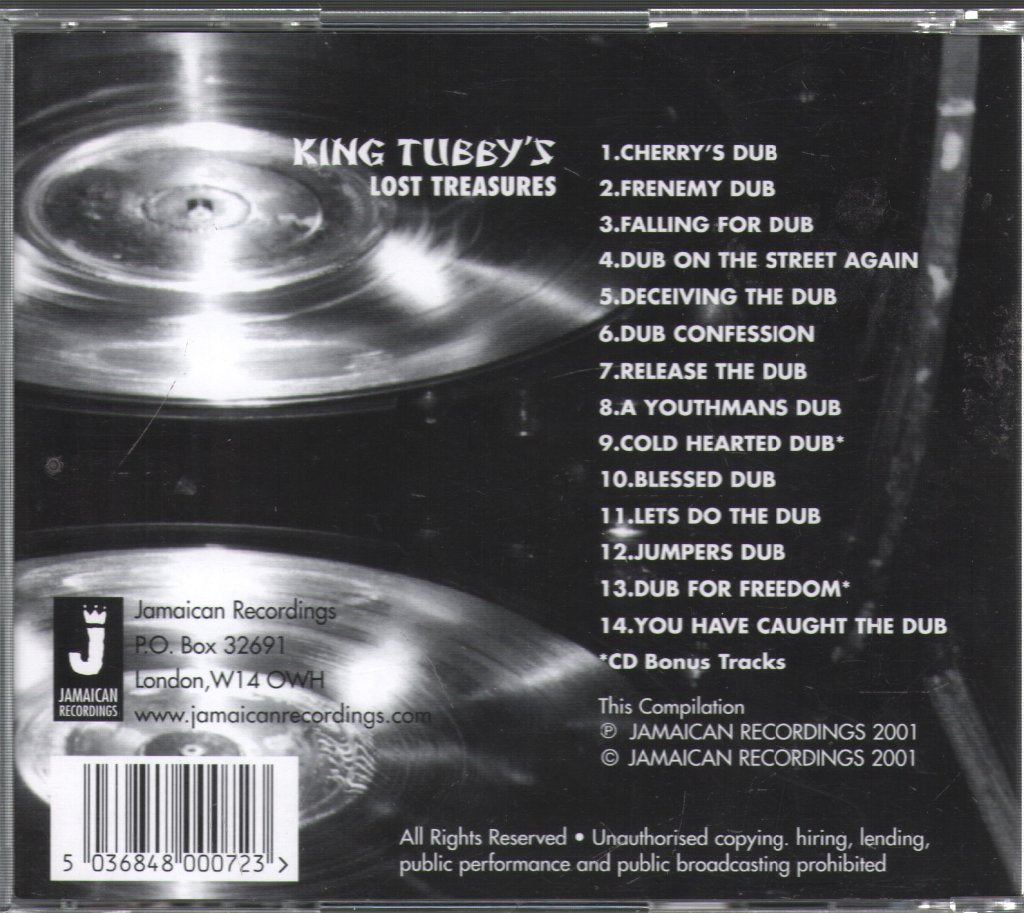 King Tubby - Lost Treasures - Cd