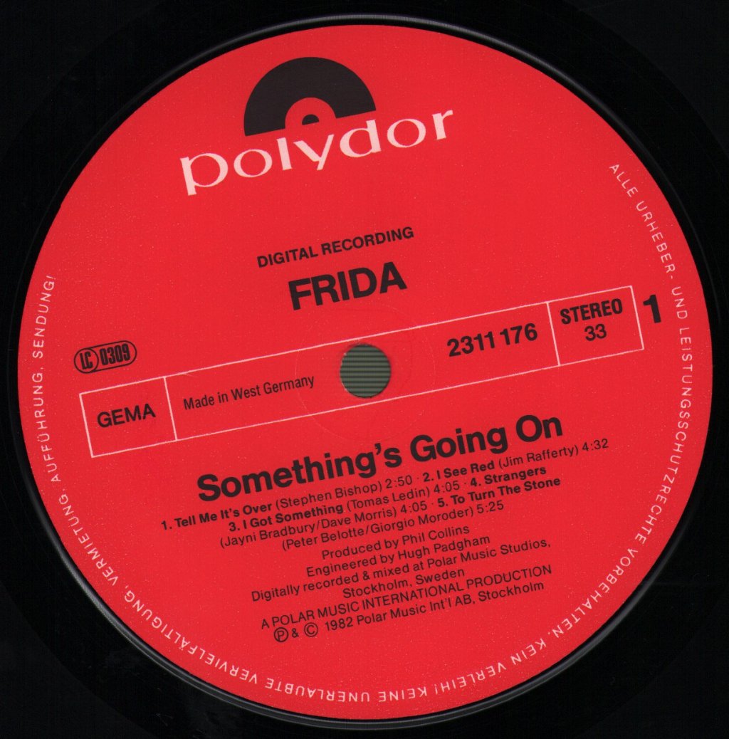 Frida - Something's Going On - Lp