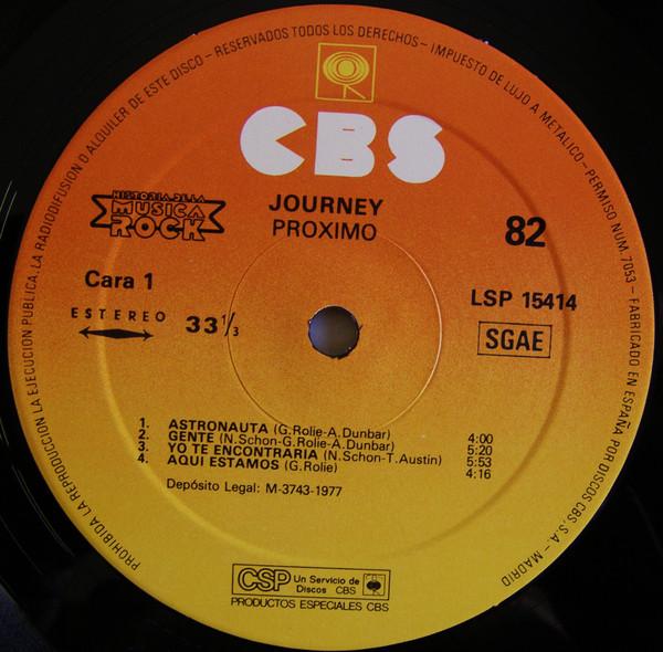 Journey - Proximo - Lp