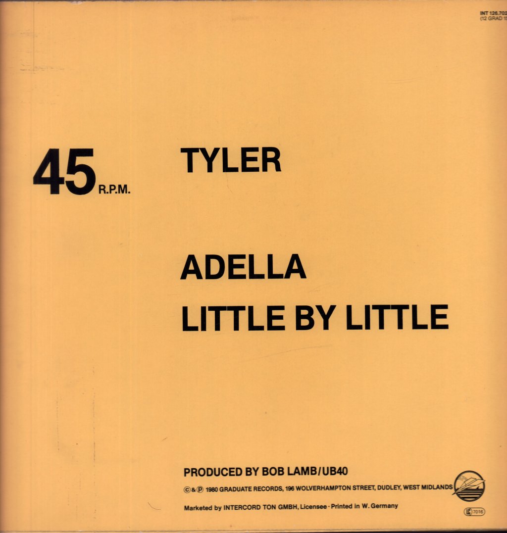 UB40 - Tyler - 12 Inch
