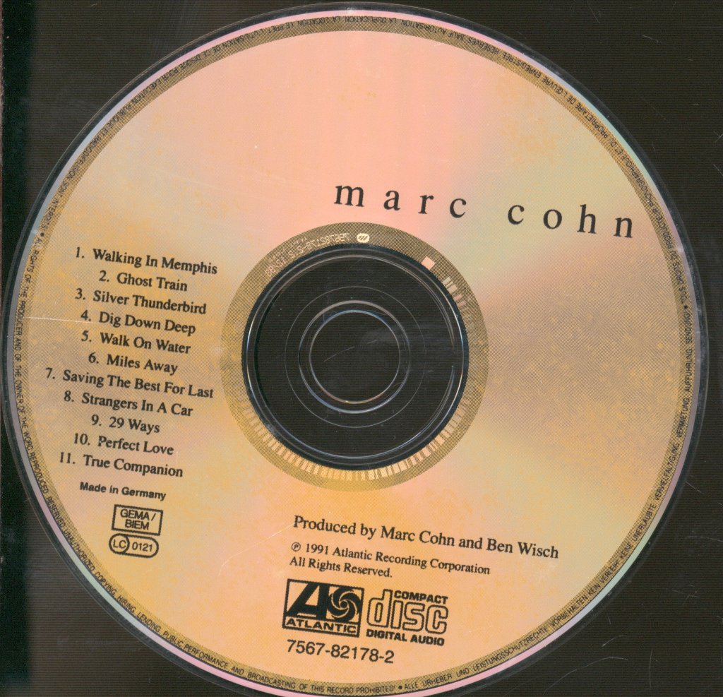 Marc Cohn - Marc Cohn - Cd