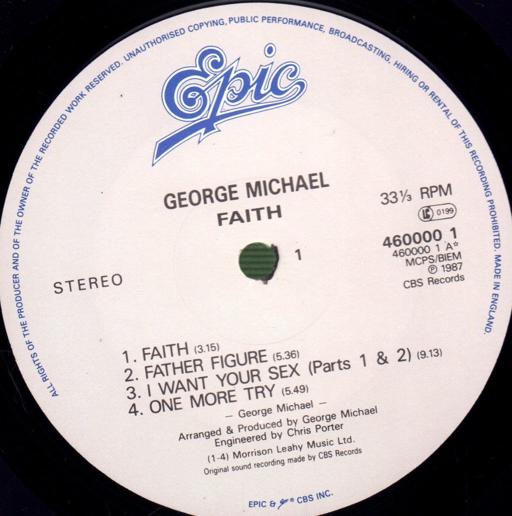 George Michael - Faith - Lp