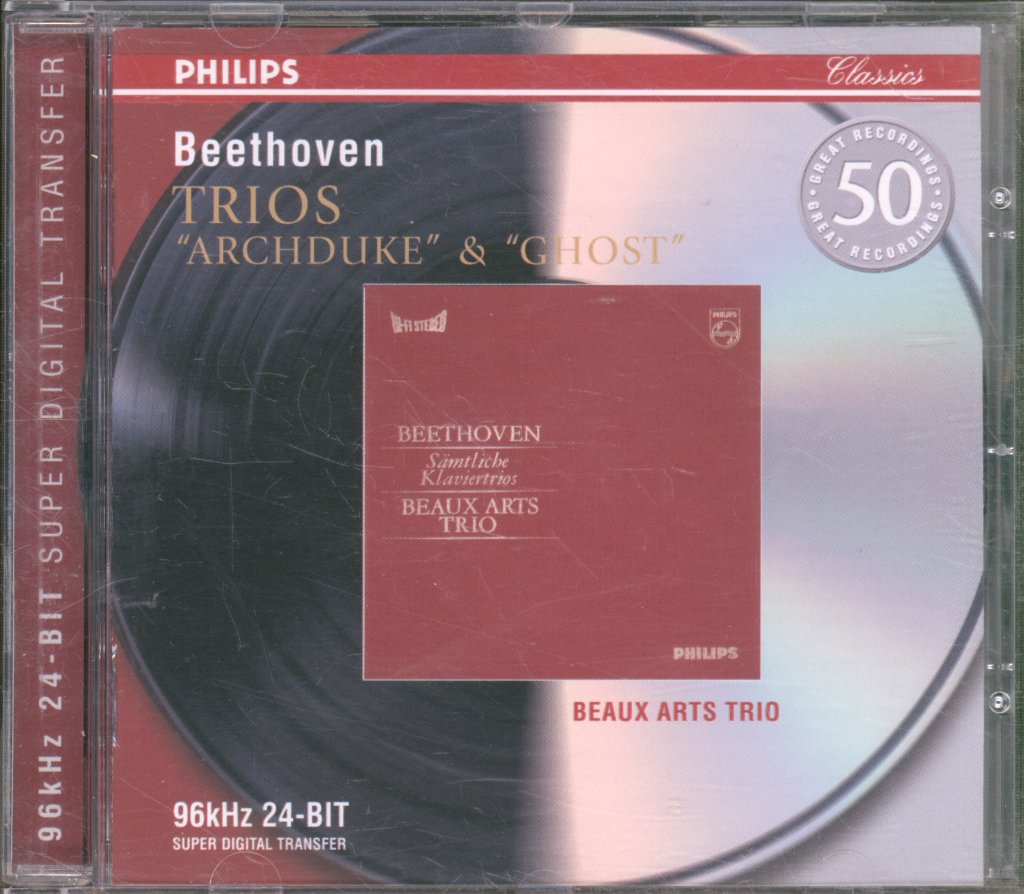 Beaux Arts Trio - Beethoven - Trios "Archduke" & "Ghost" - Cd